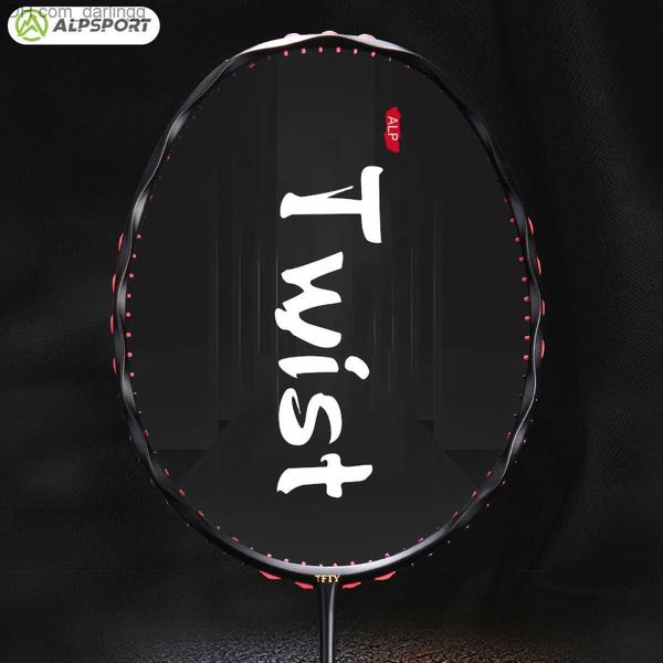 badminton rackets alp mh-v5 wave shape 5u 75g 30lbs 100% full carbon fibre twist frame badminton racket with tied q230901
badminton rackets alp mh-v5 wave shape 5u 75g 30lbs 100% full carbon fibre twist frame badminton racket with tied q230901