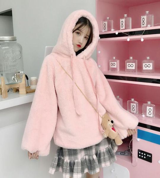 japanese kawaii harajuku hoodie women cute solid korean style sweatshirt autumn winter girls soft psh coat loose outwear t2009178979414, Black
japanese kawaii harajuku hoodie women cute solid korean style sweatshirt autumn winter girls soft psh coat loose outwear t2009178979414, Black