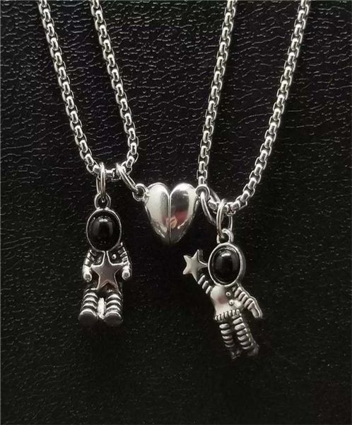 chains fashion creative trend personality design astronaut magnetic necklace pair of magnet couple romantic clavicle chain gift1693840, Silver
chains fashion creative trend personality design astronaut magnetic necklace pair of magnet couple romantic clavicle chain gift1693840, Silver