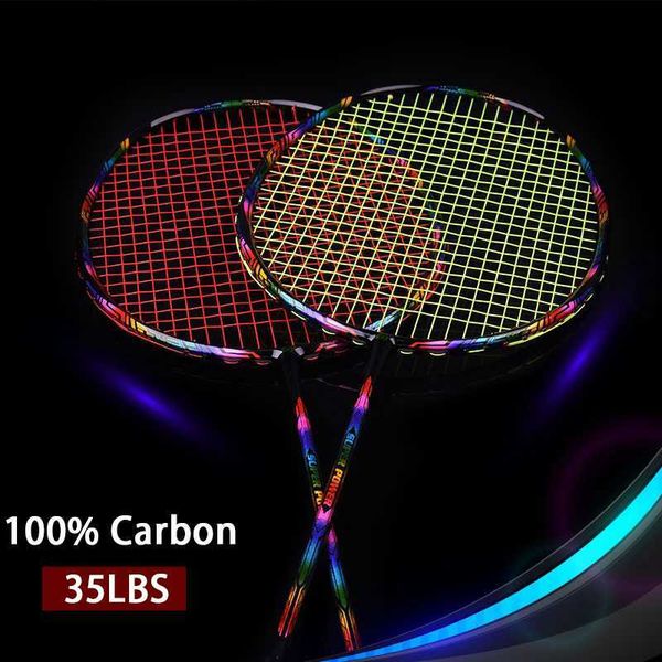 badminton rackets high tension 35lbs g4 100% carbon fiber strung badminton rackets professional ultralight training racquet bags 4u 80g spee
badminton rackets high tension 35lbs g4 100% carbon fiber strung badminton rackets professional ultralight training racquet bags 4u 80g spee