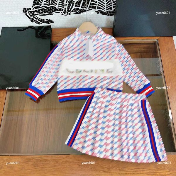 luxury designer girls dress suits fashion autumn sets size 110-160 cm 2pcs colorful pressed diamond letter sweatshirt and skirt aug24, White
luxury designer girls dress suits fashion autumn sets size 110-160 cm 2pcs colorful pressed diamond letter sweatshirt and skirt aug24, White