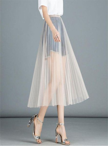 skirts women mesh lace transparent long tulle skirt korean fashion summer ladies elastic high waist black white beach midi2156529
skirts women mesh lace transparent long tulle skirt korean fashion summer ladies elastic high waist black white beach midi2156529