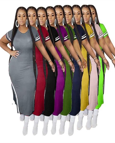women plus size maxi casual dresses summer fall clothing sexyclub crew neck closefitting short sleeve bodycon sheath column even9462459, Black;gray
women plus size maxi casual dresses summer fall clothing sexyclub crew neck closefitting short sleeve bodycon sheath column even9462459, Black;gray