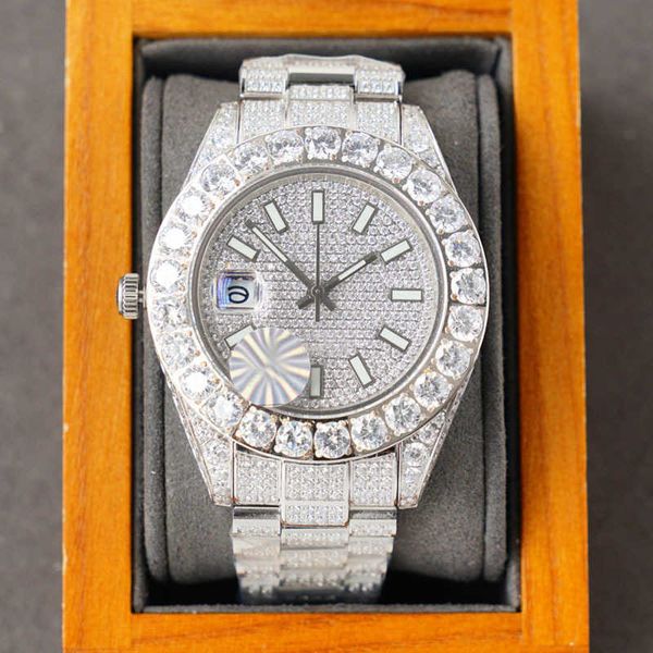 diamond watch automatic mechanical watch 40mm stainls steel life waterproof men wristwatch busins wristwatch montre de luxe, Silver
diamond watch automatic mechanical watch 40mm stainls steel life waterproof men wristwatch busins wristwatch montre de luxe, Silver