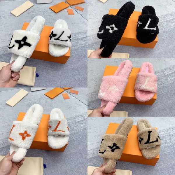 designer sandals women slippers fur slides trendy furry sandal ladies fluffy slide wool flats fuzzy shoe soft leather warm slipper home outd, Black
designer sandals women slippers fur slides trendy furry sandal ladies fluffy slide wool flats fuzzy shoe soft leather warm slipper home outd, Black