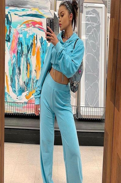 2019 new fashion casual sporty velvet women two piece set active wear hooded outfit long sleeve crop and pants sets8340355, White
2019 new fashion casual sporty velvet women two piece set active wear hooded outfit long sleeve crop and pants sets8340355, White