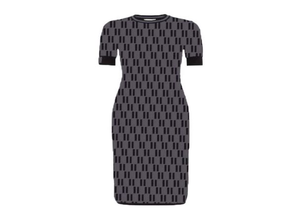 full letter womens knitted dresses designer summer casual party skirts fashion brand ladies slim dress 113247, Black;gray
full letter womens knitted dresses designer summer casual party skirts fashion brand ladies slim dress 113247, Black;gray