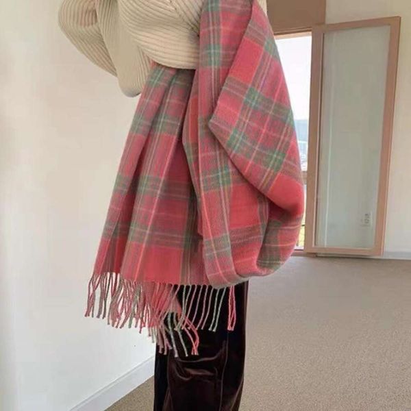 large tassel scarf all in one gentle christmas style ins autumn and winter plaid, Blue;gray
large tassel scarf all in one gentle christmas style ins autumn and winter plaid, Blue;gray