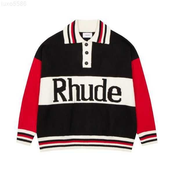 men's sweaters rhude knitted sweater lapel neck vintage polo shirt long sleeves heavy weight big tall man pullovers jumper women knit c, White;black
men's sweaters rhude knitted sweater lapel neck vintage polo shirt long sleeves heavy weight big tall man pullovers jumper women knit c, White;black