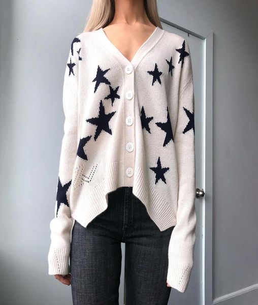 rowling autumn winter woman 100 cashmere sweater black stars vneck drop shoulder oversized single breasted cardigan 20214301264
rowling autumn winter woman 100 cashmere sweater black stars vneck drop shoulder oversized single breasted cardigan 20214301264