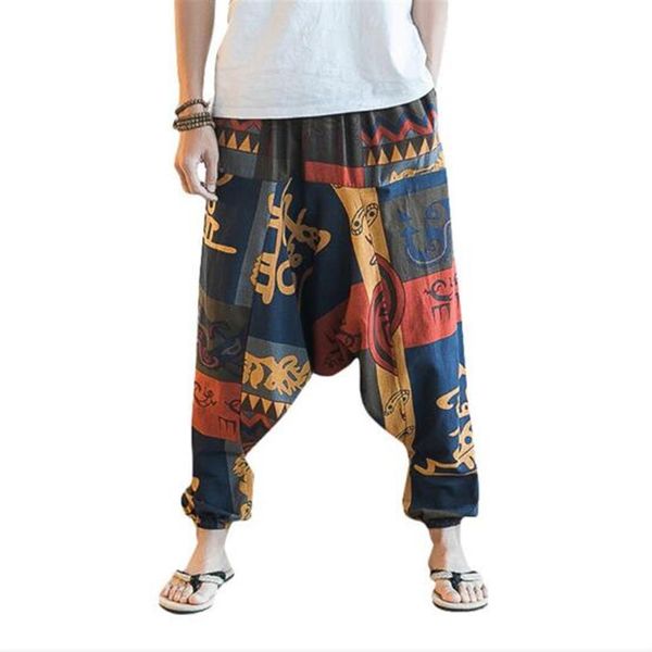 new hip hop baggy cotton linen harem pants men women plus size wide leg trousers new boho casual pants cross-pants304i, Black
new hip hop baggy cotton linen harem pants men women plus size wide leg trousers new boho casual pants cross-pants304i, Black