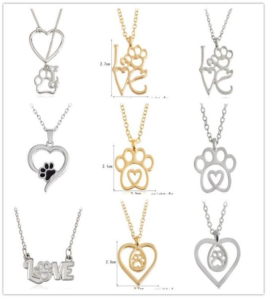 10styles love heart dog paws foot necklace always in my heart pendant dog cat animal lovers gifts4824873, Silver
10styles love heart dog paws foot necklace always in my heart pendant dog cat animal lovers gifts4824873, Silver
