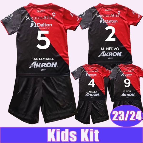 23 24 atlas kids kit soccer jerseys furch m. nervo o. herrera j. marquez reyes lozano j. quinones santamaria j. abella e. zaldivar home foot, Black;yellow
23 24 atlas kids kit soccer jerseys furch m. nervo o. herrera j. marquez reyes lozano j. quinones santamaria j. abella e. zaldivar home foot, Black;yellow