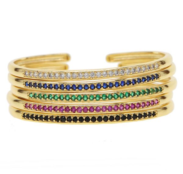 inner diamater 5860 open adjust bangle bracelet cz paved circle band classic colorful birthstone gold plated women bracelets6595154, Golden;silver
inner diamater 5860 open adjust bangle bracelet cz paved circle band classic colorful birthstone gold plated women bracelets6595154, Golden;silver