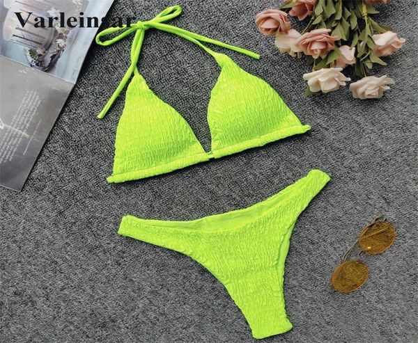 new neon green wrinkled bikini 2019 female swimsuit women swimwear twopieces bikini set bather bathing suit swim lady v715 y2992807, White;black
new neon green wrinkled bikini 2019 female swimsuit women swimwear twopieces bikini set bather bathing suit swim lady v715 y2992807, White;black