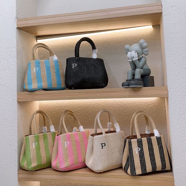 designer tote bag p home shopping bag handbag crossbody bag color striped weave bag large capacity portable leisure holiday bag
designer tote bag p home shopping bag handbag crossbody bag color striped weave bag large capacity portable leisure holiday bag