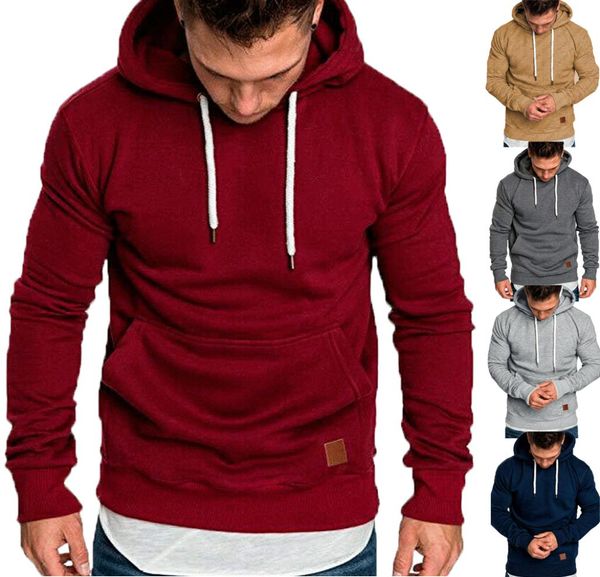 2019 hoodies men fashion hoodies brand new men sweatshirt male tracksuit sportswear pullover solid autumn winter hoodie mens4746245, Black
2019 hoodies men fashion hoodies brand new men sweatshirt male tracksuit sportswear pullover solid autumn winter hoodie mens4746245, Black