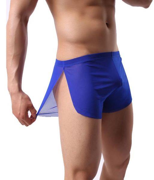 men underwear ice silk men panties thin translucent lowwaist gauze solid comfortable boxers shorts trunks yoga home panties cool 8828111, Black;white
men underwear ice silk men panties thin translucent lowwaist gauze solid comfortable boxers shorts trunks yoga home panties cool 8828111, Black;white