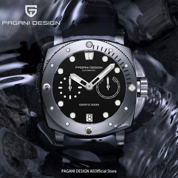 wristwatches pagani design automatic watch for men mechanical watches men 200m waterproof ar sapphire glass c3 luminous wrist watch 230831, Slivery;brown
wristwatches pagani design automatic watch for men mechanical watches men 200m waterproof ar sapphire glass c3 luminous wrist watch 230831, Slivery;brown