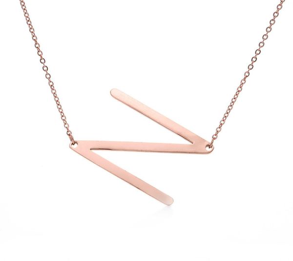 stainless steel pendant necklace nz 26 letters customized initials jewelry fashion rose gold color7389495, Silver
stainless steel pendant necklace nz 26 letters customized initials jewelry fashion rose gold color7389495, Silver