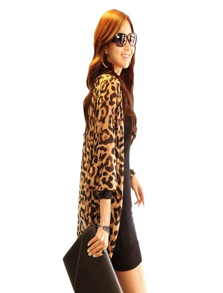 leopard kimono cardigan women fashion ladies chiffon shirt leopard print long loose batwing long sleeve blouse 20182037439, White
leopard kimono cardigan women fashion ladies chiffon shirt leopard print long loose batwing long sleeve blouse 20182037439, White