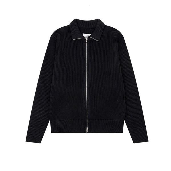 men's sweaters margiela knitwear couple wool zipper high collar jacket mm6 spring fall and winter men women 230831, White;black
men's sweaters margiela knitwear couple wool zipper high collar jacket mm6 spring fall and winter men women 230831, White;black