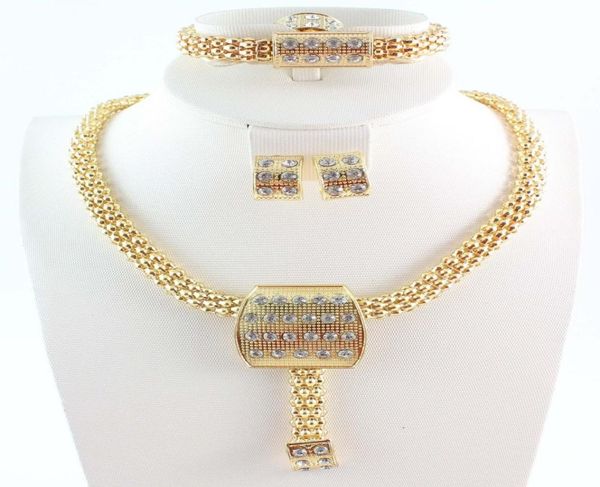 new design fashion jewelry australia 18k crystal gold plated neckle bracelet ace bracelet earring ring jewelry set for women0398613263, Black
new design fashion jewelry australia 18k crystal gold plated neckle bracelet ace bracelet earring ring jewelry set for women0398613263, Black