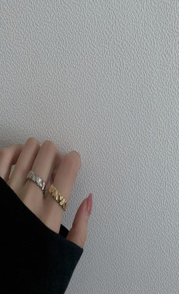 simple love 14k gold plated open metal copper ring for women 9hrb2309957, Silver 
simple love 14k gold plated open metal copper ring for women 9hrb2309957, Silver