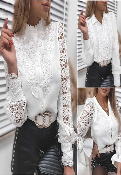 women lace patchwork hollow out shirt blouses long sleeve crew neck mesh design 2022 spring white vintage blouses femmex1109177
women lace patchwork hollow out shirt blouses long sleeve crew neck mesh design 2022 spring white vintage blouses femmex1109177