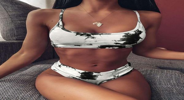 bikini two pieces swimwear suit stylish tiedyed gather bra tight bathing set vest style durable sport clothing7837049, White;black
bikini two pieces swimwear suit stylish tiedyed gather bra tight bathing set vest style durable sport clothing7837049, White;black