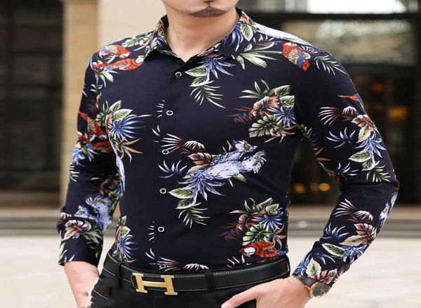 2020 fashion designer slim fit shirts men black gold floral print mens dress shirts long sleeved business casual shirts males clot2343833, White;black
2020 fashion designer slim fit shirts men black gold floral print mens dress shirts long sleeved business casual shirts males clot2343833, White;black