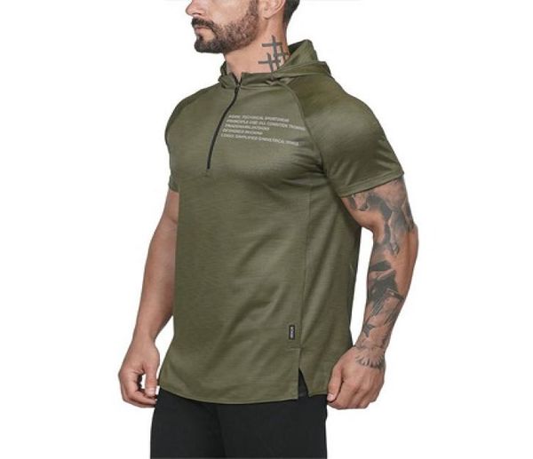 men running hoodies sweatshirt sportswear zipper neck gym hoodies sport short sleeve mens slim fitness hooded jackets 2839157, White;black
men running hoodies sweatshirt sportswear zipper neck gym hoodies sport short sleeve mens slim fitness hooded jackets 2839157, White;black