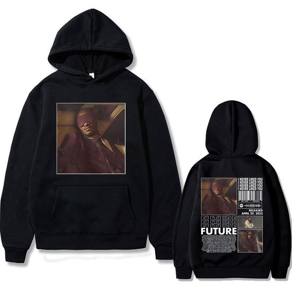 men's hoodies sweatshirts rapper future i never liked you graphic fleece sweatshirt men oversized hip hop streetwear 230831, Black
men's hoodies sweatshirts rapper future i never liked you graphic fleece sweatshirt men oversized hip hop streetwear 230831, Black