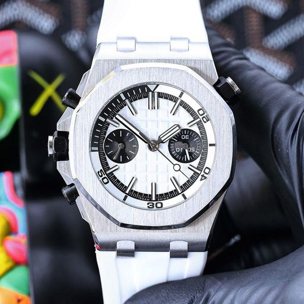 watch soft watches movement lusso watch sports 45mm wristwatch sapphire mens strap rubber waterproof orologio di quartz multiple colour viib, Slivery;brown
watch soft watches movement lusso watch sports 45mm wristwatch sapphire mens strap rubber waterproof orologio di quartz multiple colour viib, Slivery;brown