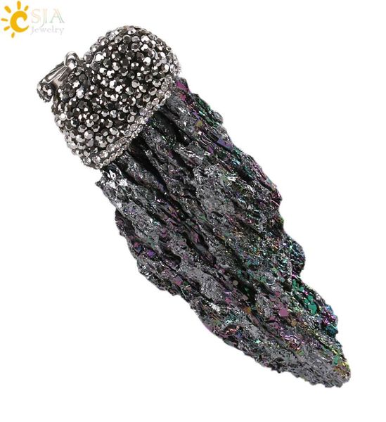csja real reiki natural ore stone pendant irregular raw gem mineral material healing jewelry rhinestone beads cap stock e0818155099, Bronze;silver
csja real reiki natural ore stone pendant irregular raw gem mineral material healing jewelry rhinestone beads cap stock e0818155099, Bronze;silver
