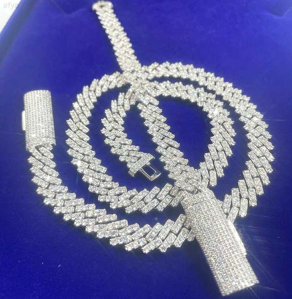 18k gold plated single row 10mm width d color moissanite necklace s925 silver cuban link chain hip hop mens
18k gold plated single row 10mm width d color moissanite necklace s925 silver cuban link chain hip hop mens