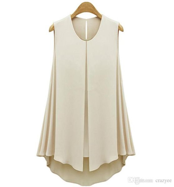 2017 summer style chiffon blouses women shirt fashion ruffles sleeveless oneck casual women shirts sxl plus size lb5772223, White
2017 summer style chiffon blouses women shirt fashion ruffles sleeveless oneck casual women shirts sxl plus size lb5772223, White
