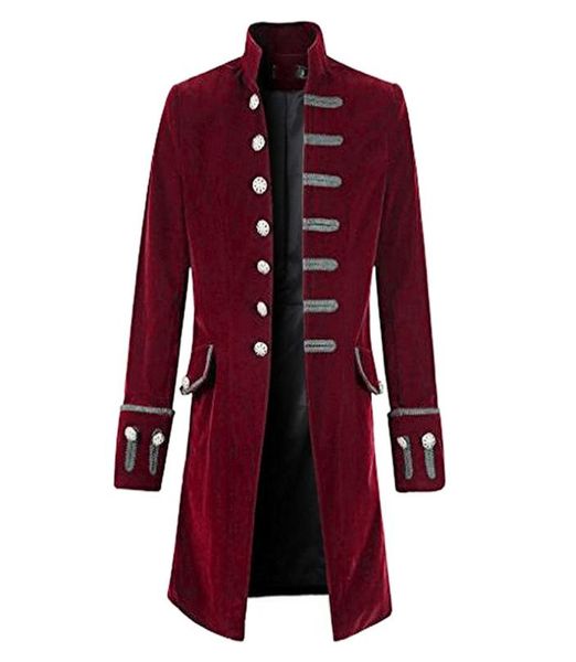 2018 retro steampunk men coat gothic tailcoat long jacket fashion button trench coats male vintage outwear patry uniform costume5435346, Tan;black
2018 retro steampunk men coat gothic tailcoat long jacket fashion button trench coats male vintage outwear patry uniform costume5435346, Tan;black
