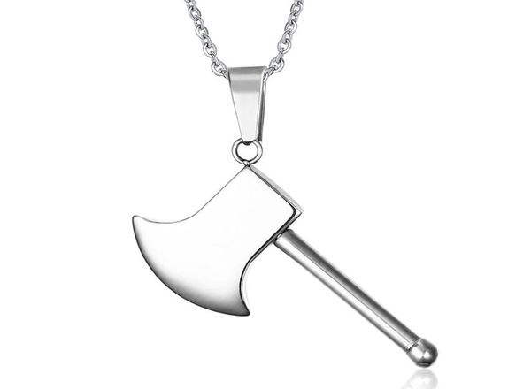 tribal mens high polished 3d axe hatchet stainless steel pendant necklace 20quot chain3630451, Silver
tribal mens high polished 3d axe hatchet stainless steel pendant necklace 20quot chain3630451, Silver