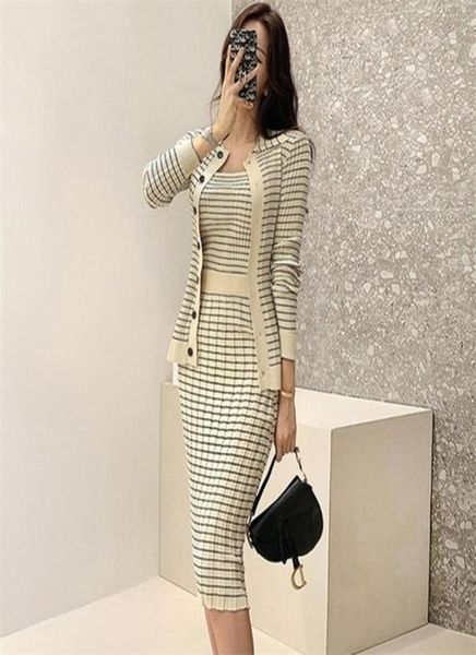 womens suits blazers h han queen korean knitting 3 pieces set women knitted sling cardigan and pencil skirts casual simple office 5886270, White;black
womens suits blazers h han queen korean knitting 3 pieces set women knitted sling cardigan and pencil skirts casual simple office 5886270, White;black