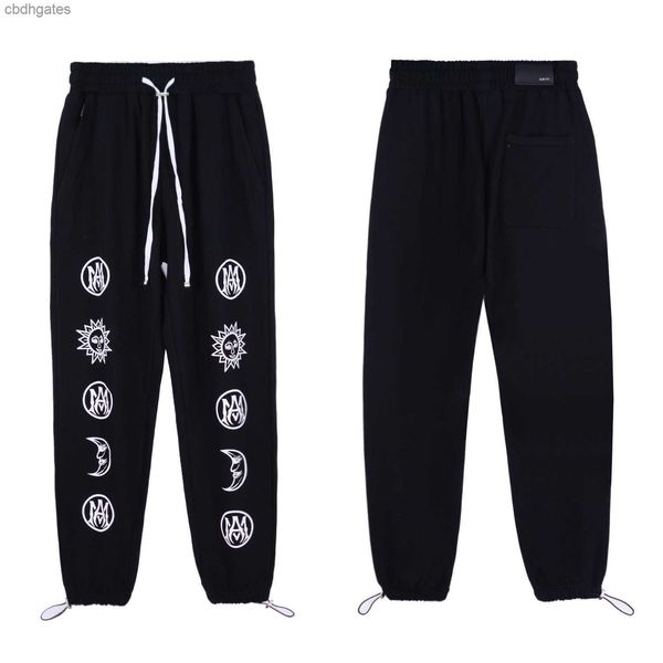 high mens sweat designer clothes pants street loose amiirii american moon printed casual pants leggings men's women's autumn winte, Black
high mens sweat designer clothes pants street loose amiirii american moon printed casual pants leggings men's women's autumn winte, Black