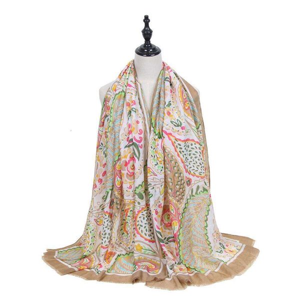 fashion stain scarf womens size cashew print sun shade decorative long spring, Blue;gray
fashion stain scarf womens size cashew print sun shade decorative long spring, Blue;gray
