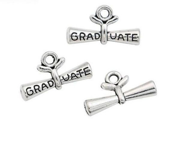 100pcs alloy graduate note charms antique silver charms pendant for necklace jewelry making findings 11x21mm6860731, Bronze;silver
100pcs alloy graduate note charms antique silver charms pendant for necklace jewelry making findings 11x21mm6860731, Bronze;silver