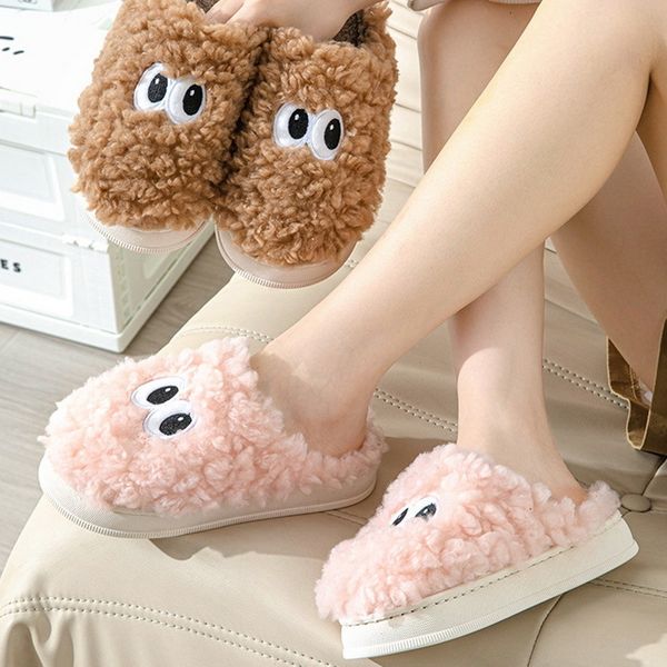 slippers womens winter warm plush home fur house indoor cute cotton shoes fashion casual thick soft soled couple 230831, Black
slippers womens winter warm plush home fur house indoor cute cotton shoes fashion casual thick soft soled couple 230831, Black