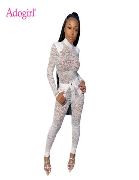 adogirl women sheer lace two piece set high neck long sleeve t shirt button fly pencil pants female night club suits t2005783106, Gray
adogirl women sheer lace two piece set high neck long sleeve t shirt button fly pencil pants female night club suits t2005783106, Gray