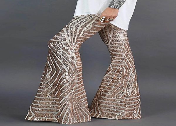 s l xl women sequin bell bottoms long wide legs pants charm flares sweatpant elastic trousers party nightclub streetwear dl7510980, Black;white
s l xl women sequin bell bottoms long wide legs pants charm flares sweatpant elastic trousers party nightclub streetwear dl7510980, Black;white