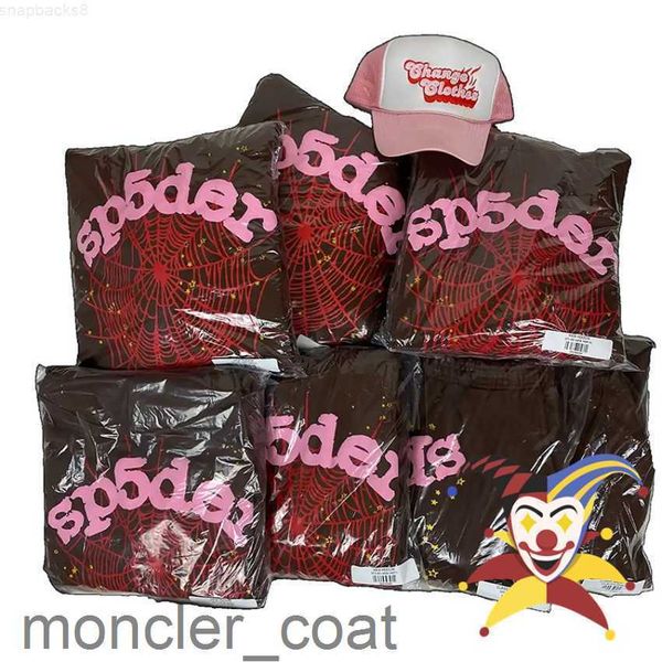 men's hoodies sweatshirts red puff print sp5der 555555 brown web pullover men women young thug spiderweb, Black
men's hoodies sweatshirts red puff print sp5der 555555 brown web pullover men women young thug spiderweb, Black
