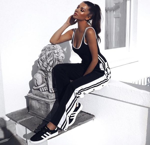 women039s snap button side split wild casual pants summer autumn fashion high waist loose female stripe harem pants3759001, Black;white
women039s snap button side split wild casual pants summer autumn fashion high waist loose female stripe harem pants3759001, Black;white
