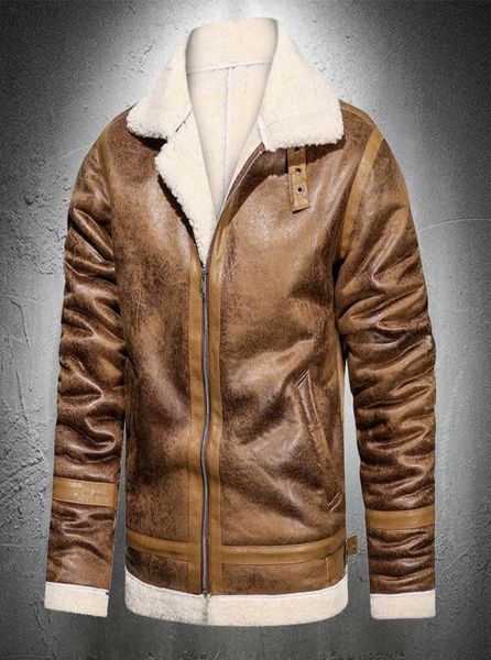 vintage leather jacket men sherpa jacket casual retro style leather jacket autumn winter fur lined thicken warm coat trends 2110184529961, Black
vintage leather jacket men sherpa jacket casual retro style leather jacket autumn winter fur lined thicken warm coat trends 2110184529961, Black