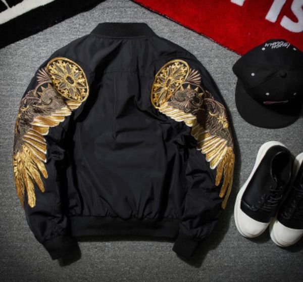 2019 jacket embroidery eagle bomber jacket men streetwear hip hop baseball9193154, Black;brown
2019 jacket embroidery eagle bomber jacket men streetwear hip hop baseball9193154, Black;brown